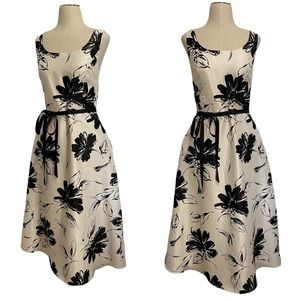 Classic A-Line Floral Dress | Size 10